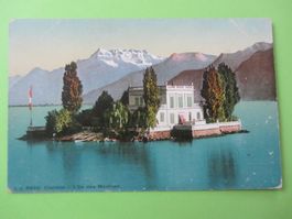 Ansichtskarte Clarens l`ile des Mouttes